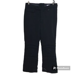 Ossi Ski Wear Men’s Black Wool Blend Ski Pants Size 38